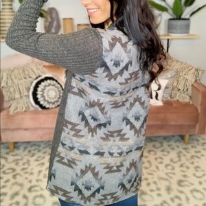 NWT Aztec cardigan size medium